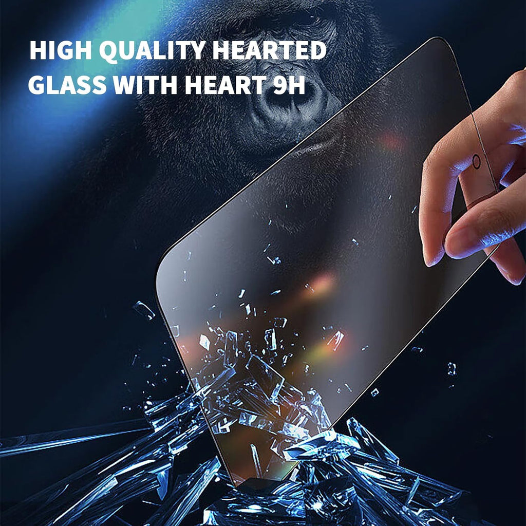 2 Pack Privacy Screen Protector ,  Anti-Peep  Anti-Spy  Curved  Tempered Glass   - AW2V38 2060-4