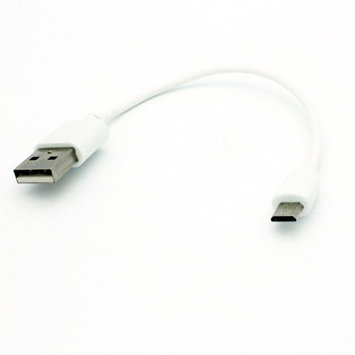 Short USB Cable, Power Cord Charger MicroUSB - AWC25
