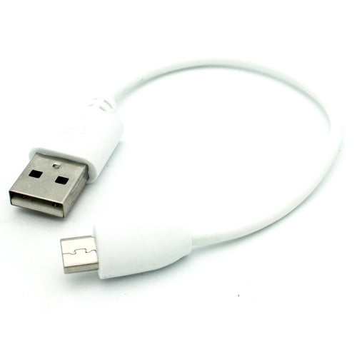 Short USB Cable, Power Cord Charger MicroUSB - AWC25