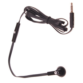 Mono Headset, Headphone 3.5mm Single Earbud Wired Earphone - AWJ88