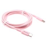 Pink 6ft PD Cable, Power Cord Fast Charger USB-C to Type-C - AWB43