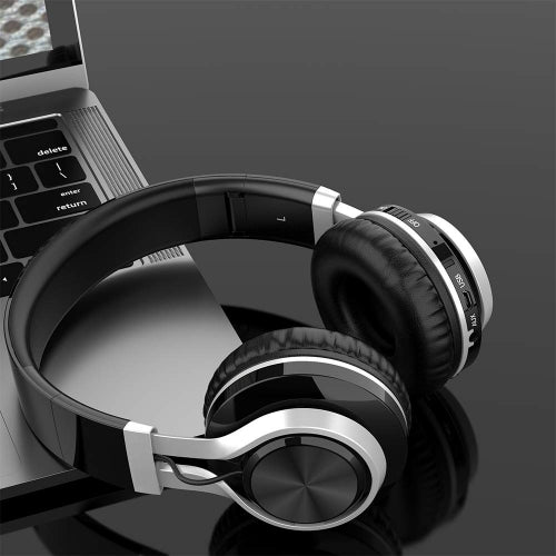 Wireless Headphones, Hands-free w Mic Headset Foldable - AWL83