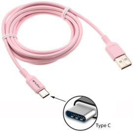 6ft USB-C Cable, Wire Power Charger Cord Pink - AWA60