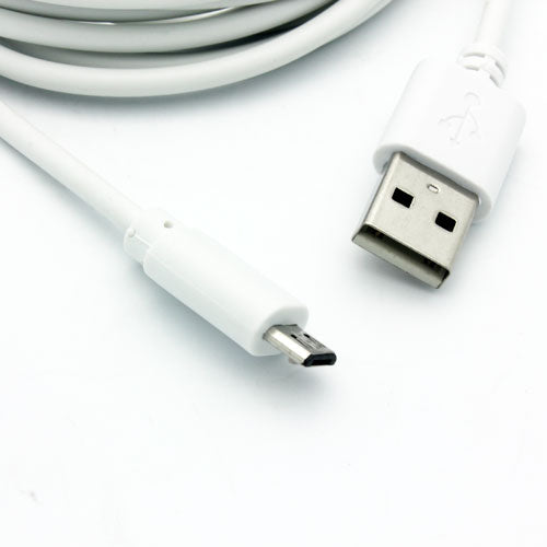 10ft USB Cable, Wire Power Charger Cord MicroUSB - AWG92