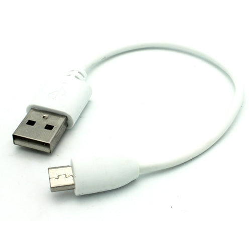Short USB Cable, Power Cord Charger MicroUSB - AWC25