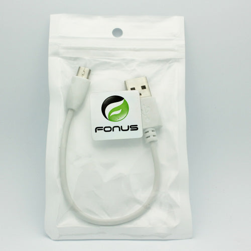 Short USB Cable, Power Cord Charger MicroUSB - AWC25