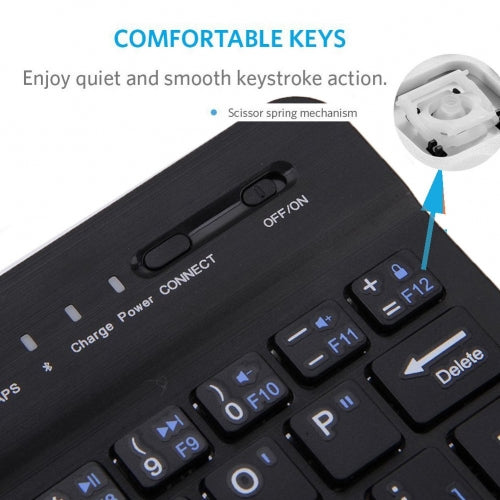 Wireless Keyboard, Compact Portable Rechargeable Ultra Slim - AWS73