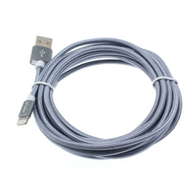 Load image into Gallery viewer, 10ft USB Cable, Braided Wire Power Charger Cord - AWK35