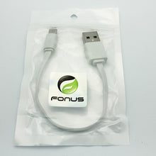 Load image into Gallery viewer, Short USB Cable, Power Cord Charger MicroUSB - AWB73