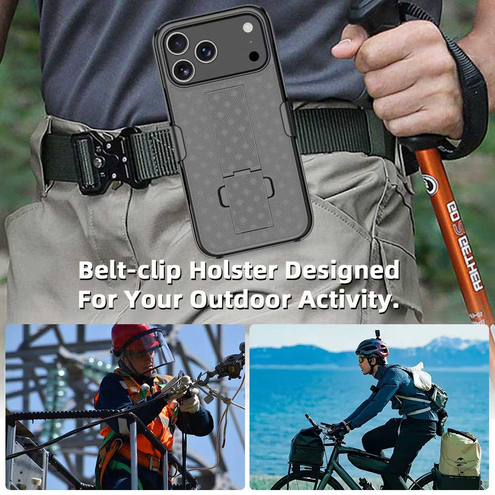 Case Belt Clip,  Kickstand Cover Swivel Holster  - AWB64 2248-7