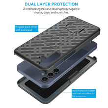 Load image into Gallery viewer, Case with Belt Clip,  Armor w Kickstand Cover Swivel Holster Combo  - AWZ06 2330-5