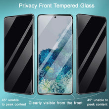 Load image into Gallery viewer, 2 Pack Privacy Screen Protector,  Anti-Peep 9H Hardness Anti-Spy Tempered Glass  - AW2SP24 2218-2