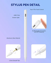  Active Stylus Pen ,  Rechargeable Touch Capacitive Digital  - AWXG79 2003-2