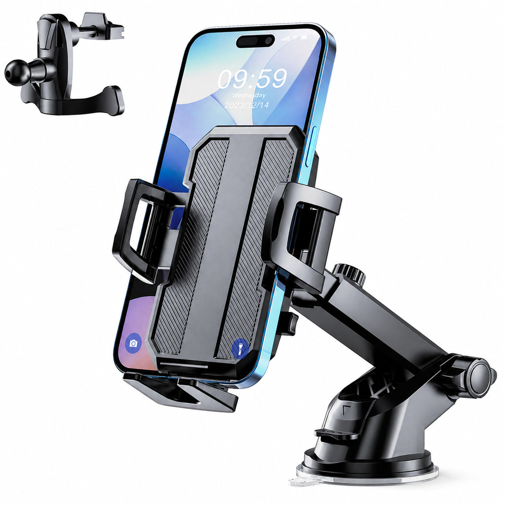 Car Mount,  Glass Cradle Phone Holder Air Vent Windshield  - AWXW213 2563-1