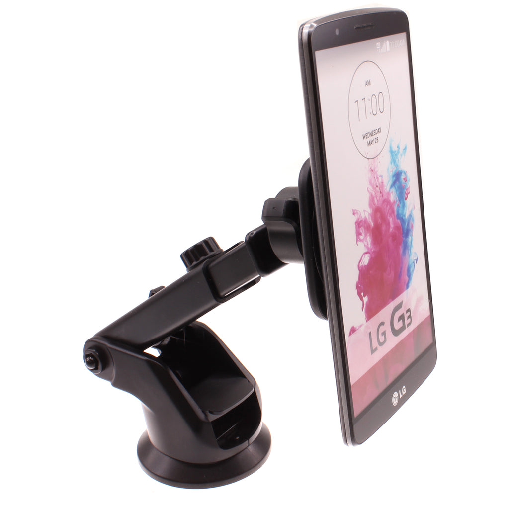 Magnetic Car Mount,  MagSafe Compatible Telescopic For Dash Windshield Phone Holder  - AWY43 2187-1