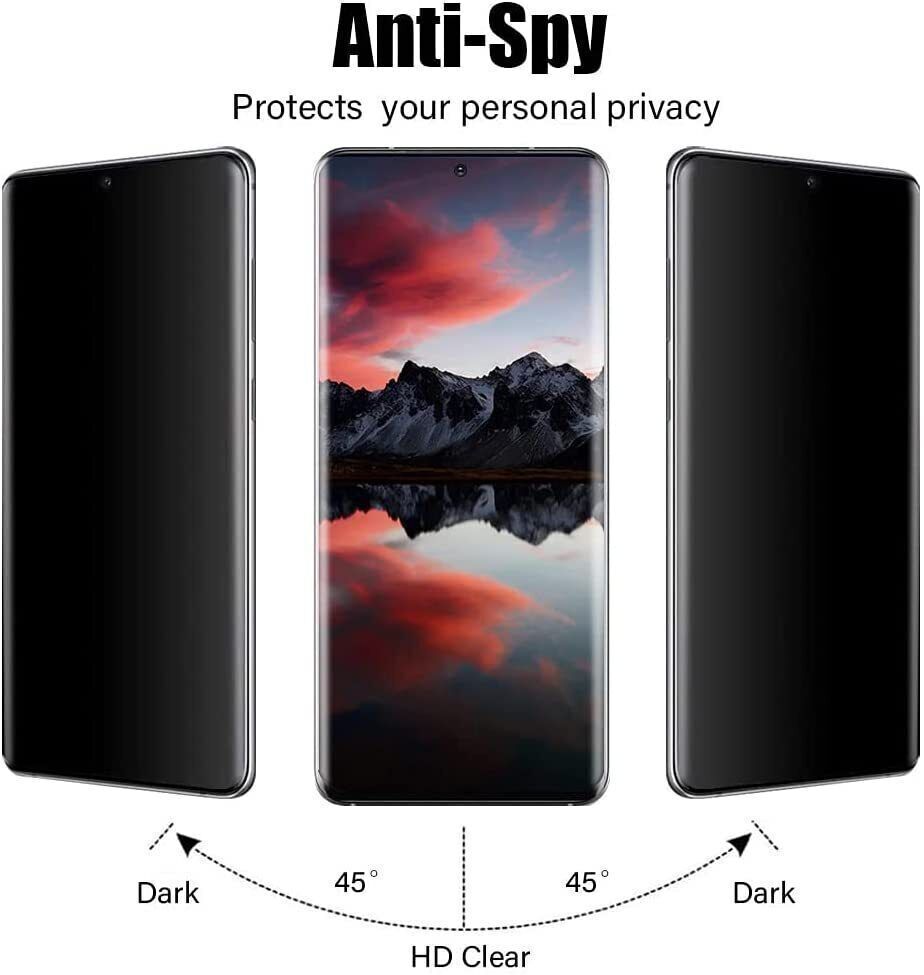 2 Pack Privacy Screen Protector,  Anti-Peep Anti-Spy Fingerprint Works TPU Film  - AW2SP13 2159-2