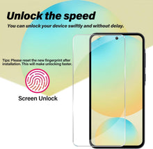 Load image into Gallery viewer, 2 Pack Screen Protector,  (Fingerprint Unlock)  Full Cover  HD Clear  Tempered Glass  - AW2SP87 2419-2