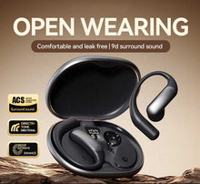 Load image into Gallery viewer, Wireless Ear-hook OWS Earphones ,  Charging Case True Stereo Over the Ear Headphones Bluetooth Earbuds  - AWF25 2331-6