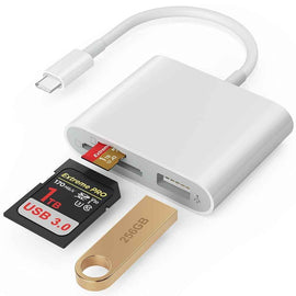 3-in-1 USB-C Adapter,  TYPE-C  MicroSD Slot Card Reader  - AWP21 2254-2