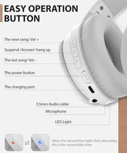 Load image into Gallery viewer, Wireless Headphones,  Earphones w Mic Headset Foldable  - AWXW132 2481-3