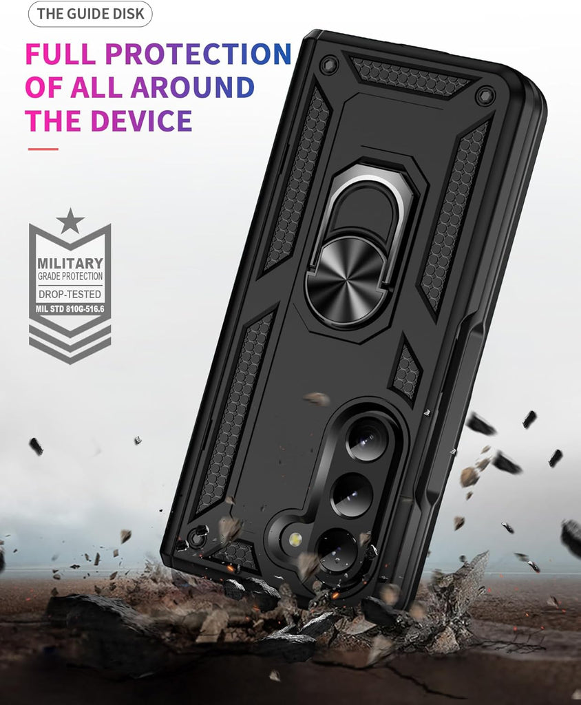  Hybrid Case Cover ,  Armor Shockproof Kickstand Metal Ring  - AWG30 2028-5