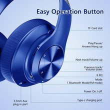 Load image into Gallery viewer, Wireless Headphones,  Earphones w Mic Headset Foldable  - AWXW131 2480-5