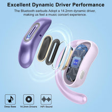 Load image into Gallery viewer, Wireless Ear-hook Open Earphones ,  Charging Case True Stereo Over the Ear Headphones Bluetooth Earbuds  - AWXW224 2579-5