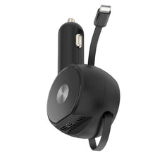 Load image into Gallery viewer, 30W Car Charger,  2-Port USB Type-C 3 Amp Retractable  - AWK38 2241-4
