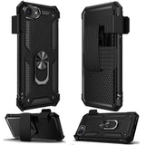 Case Belt Clip, Kickstand Cover Swivel Metal Ring Holster - AWF16