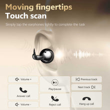 Load image into Gallery viewer, Wireless Ear-Clip TWS Earphones,  Charging Case True Stereo Bone Conduction Headphones Bluetooth Earbuds  - AWY92 2335-3