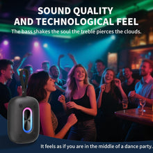 Load image into Gallery viewer, Waterproof Shower ,  Black Multimedia Audio  Wireless Speaker  - AWXW221 2576-6