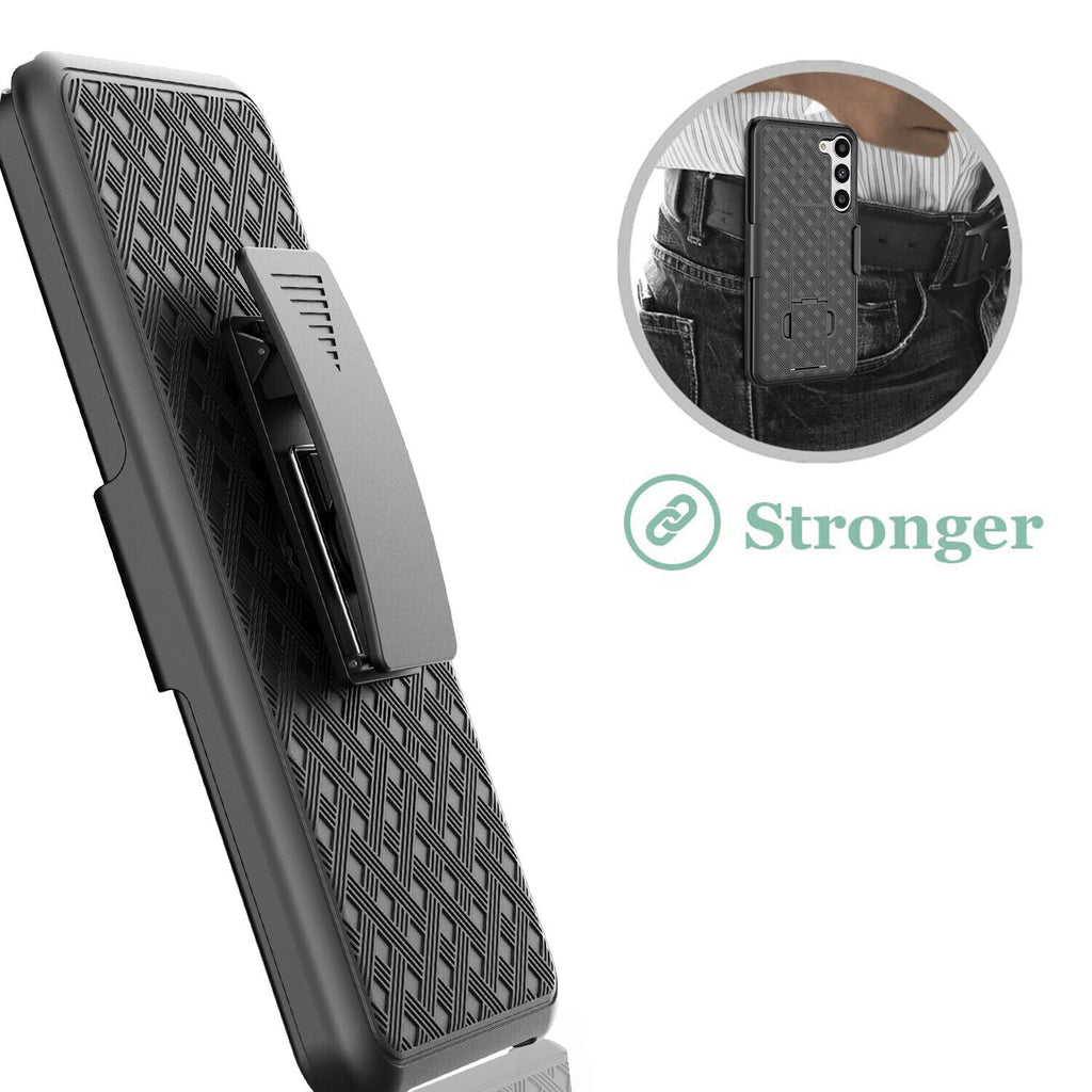 Case with Belt Clip,  Armor w Kickstand Cover Swivel Holster Combo  - AWZ06 2330-6