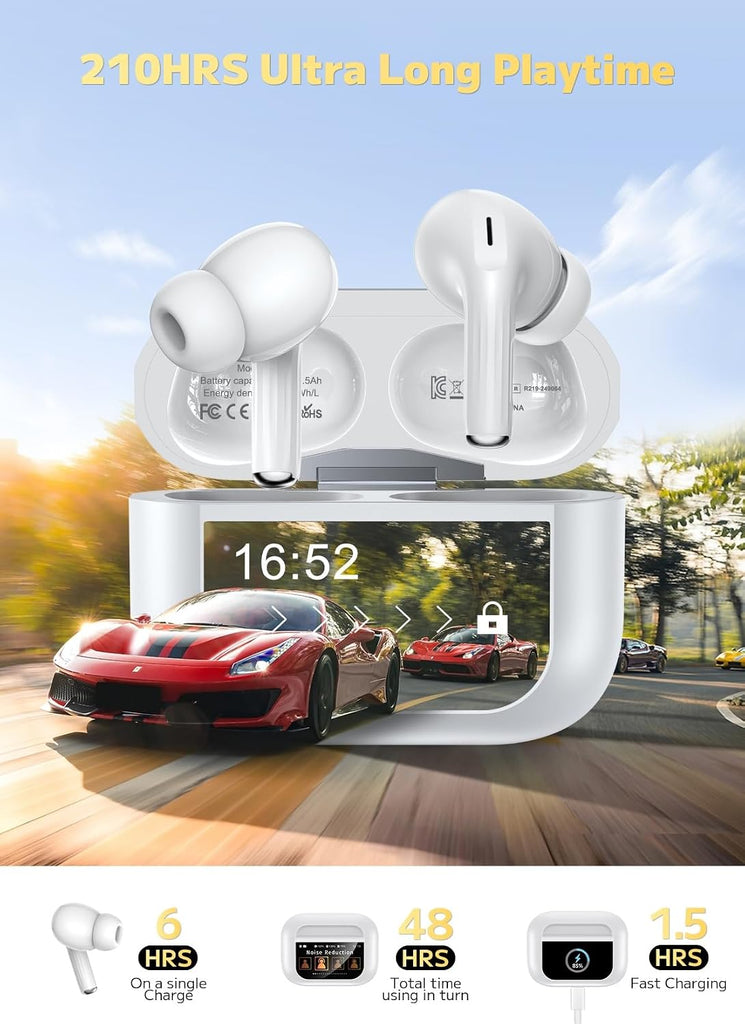 TWS Earphones,  True Stereo Headphone Earbuds Wireless  - AWXW136 2485-5