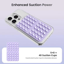 Load image into Gallery viewer, Purple Suction Holder,  For Window Windshield For Glass Desktop Tile Double Sided Non-Slip  - AWXW264 2625-3