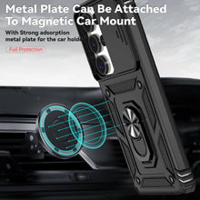 Load image into Gallery viewer,  Hybrid Case Cover ,  Shockproof Kickstand  Lens Protects   Metal Ring   - AWXW48 2384-3