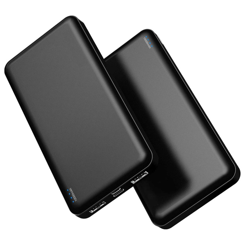 2 Pack 10000mAh Power Bank,  2-Port USB LED Indicators Portable Charger Backup Battery  - AWXW243 2599-1