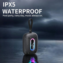 Load image into Gallery viewer, Waterproof Shower ,  Black Multimedia Audio  Wireless Speaker  - AWXW221 2576-2