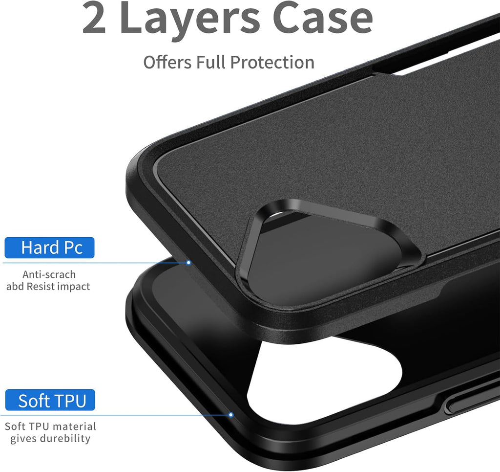 Case,  Non-Slip Shockproof Dual Layer Cover  - AWXW150 2499-3