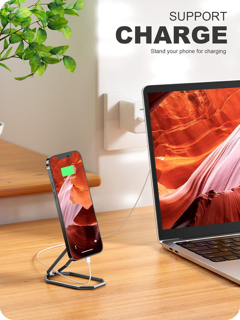 Metal Magnetic Ring Phone Holder,  Grip Desk Stand Folding   Kickstand  - AWXW208 2558-7