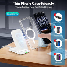 Load image into Gallery viewer, Foldable Wireless Charger,  Charging Pad Stand Folding 15W Fast  - AWXW205 2555-6