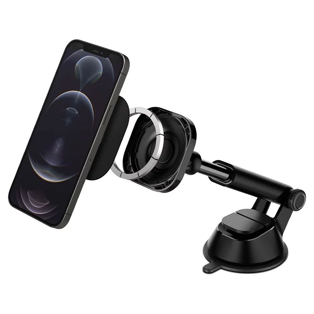 Magnetic Car Mount,  MagSafe Compatible Telescopic For Dash Windshield Phone Holder  - AWY43 2187-5