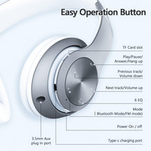 Load image into Gallery viewer, Wireless Headphones,  Earphones w Mic Headset Foldable  - AWXW130 2478-4