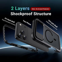 Load image into Gallery viewer, Magnetic Case,  Shockproof Non-Slip Heavy Duty Military Grade  - AWXW254 2611-3