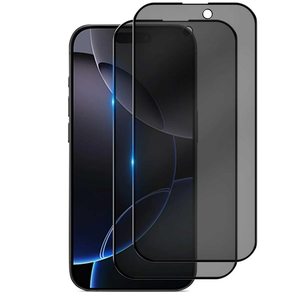 2 Pack Privacy Screen Protector,  Anti-Peep Anti-Spy Curved Tempered Glass  - AW2SP48 2267-1