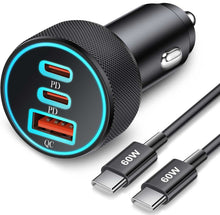 Load image into Gallery viewer,  Quick Car Charger ,  Power Type-C PD 3-Port USB Cable 67W  - AWXW279 2640-1