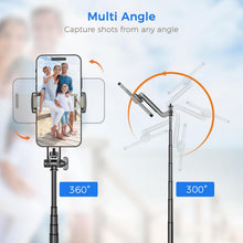 Load image into Gallery viewer, Selfie Stick ,  Stand Remote Shutter Built-in Tripod  Wireless  - AWXW15 2351-4