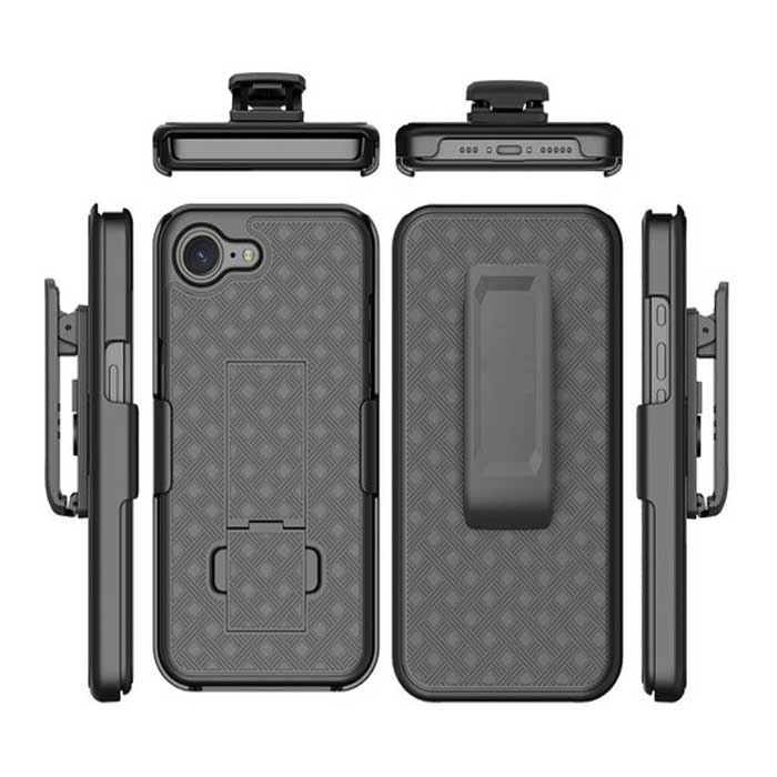 Case with Belt Clip,  Armor w Kickstand Cover Swivel Holster Combo  - AWL99 2213-7