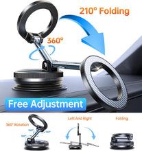 Load image into Gallery viewer, Vacuum,  Folding  Suction Mount Magnetic Phone Holder  - AWXW216 2566-5