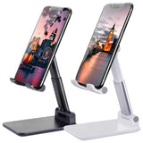 Foldable 2 Pack Phone Stand, Fold-up Cradle Desktop Dock Portable Travel Holder - AWXW230