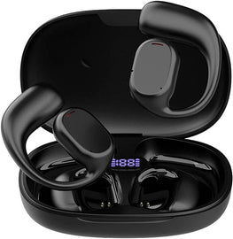  Wireless Ear-hook OWS Earphones ,   Charging Case   True Stereo  Over the Ear Headphones   Bluetooth Earbuds   - AWZ95 1984-2